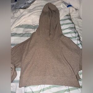 ALO Yoga Tan Ribbed Sweater